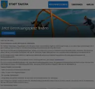 Kleine Seitenvorschau von taucha.meinkitaplatz.de