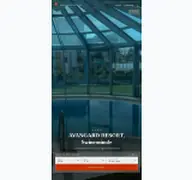 Kleine Seitenvorschau von avangard.resorthotel.de