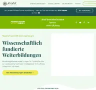 Kleine Seitenvorschau von avant-akademie.de