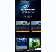 Kleine Seitenvorschau von tauchcenter-wuppertal.de