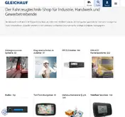Kleine Seitenvorschau von gleichauf-shop.de