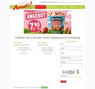 Kleine Seitenvorschau von avanti-flensburg.de