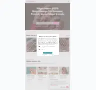 Kleine Seitenvorschau von nagelideen.de