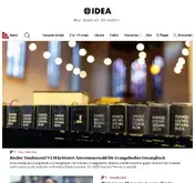 Kleine Seitenvorschau von idea.de