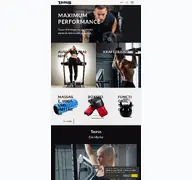 Kleine Seitenvorschau von taurus-fitness.de
