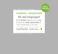 Kleine Seitenvorschau von praxis-rusch.de
