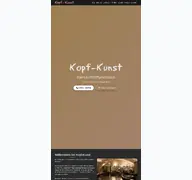 Kleine Seitenvorschau von kopf-kunst.de