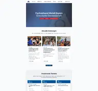 Kleine Seitenvorschau von fachverband-metall-bayern.de