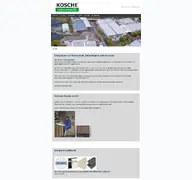 Kleine Seitenvorschau von kosche.de