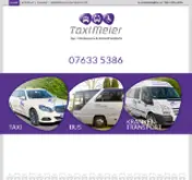 Kleine Seitenvorschau von taxi-meier.de