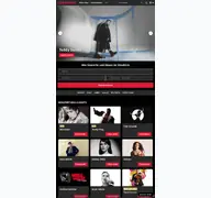 Kleine Seitenvorschau von livenation.de