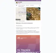 Kleine Seitenvorschau von landesmuseum-trier.de