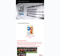 Kleine Seitenvorschau von taxofit-fussballschule.de