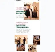 Kleine Seitenvorschau von modehaus-hecht.de