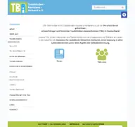 Kleine Seitenvorschau von tba-verband.de