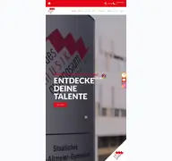 Kleine Seitenvorschau von musikgymnasium.de