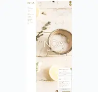 Kleine Seitenvorschau von noa-kitchen.de