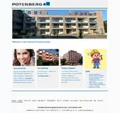 Kleine Seitenvorschau von potenberg.de