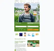 Kleine Seitenvorschau von naturstrom.de
