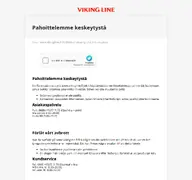 Kleine Seitenvorschau von vikingline.fi