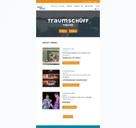 Kleine Seitenvorschau von traumschueff.de