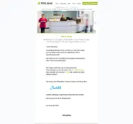 Kleine Seitenvorschau von mvz-jever.de