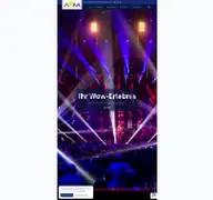 Kleine Seitenvorschau von avm-event.de