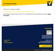 Kleine Seitenvorschau von waidhofenybbs.vhs-noe.at