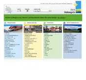 Kleine Seitenvorschau von amt-suedangeln.de