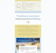 Kleine Seitenvorschau von treibsand.de