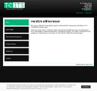 Kleine Seitenvorschau von tcits.de