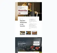 Kleine Seitenvorschau von rosenflora.de