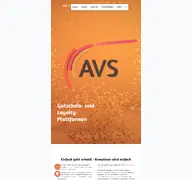 Kleine Seitenvorschau von avs.de