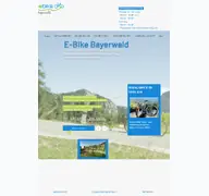 Kleine Seitenvorschau von ebike-bayerwald.de