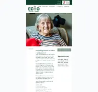 Kleine Seitenvorschau von echo-pflegedienst.de