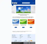 Kleine Seitenvorschau von creto.de