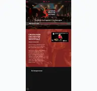 Kleine Seitenvorschau von crossover-orchester-westpfalz.de