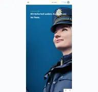 Kleine Seitenvorschau von team.polizei.bayern.de