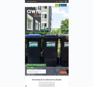 Kleine Seitenvorschau von awm.muenster.de