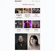 Kleine Seitenvorschau von inconcert.de