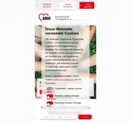 Kleine Seitenvorschau von awo-fuewa.de