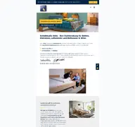 Kleine Seitenvorschau von traumhaft-schlafen.at