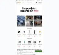 Kleine Seitenvorschau von trendplace.de