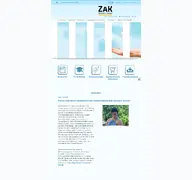 Kleine Seitenvorschau von zaek-sa.de