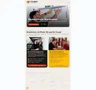 Kleine Seitenvorschau von trumpf-brandschutz.de