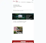 Kleine Seitenvorschau von yin-zen.de