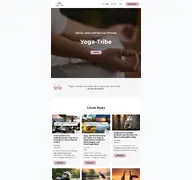 Kleine Seitenvorschau von yoga-tribe.de