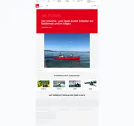 Kleine Seitenvorschau von mb-events.de
