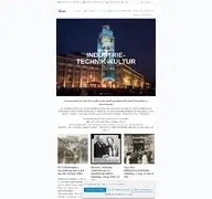 Kleine Seitenvorschau von industriesalon.de