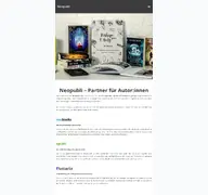 Kleine Seitenvorschau von neopubli.de